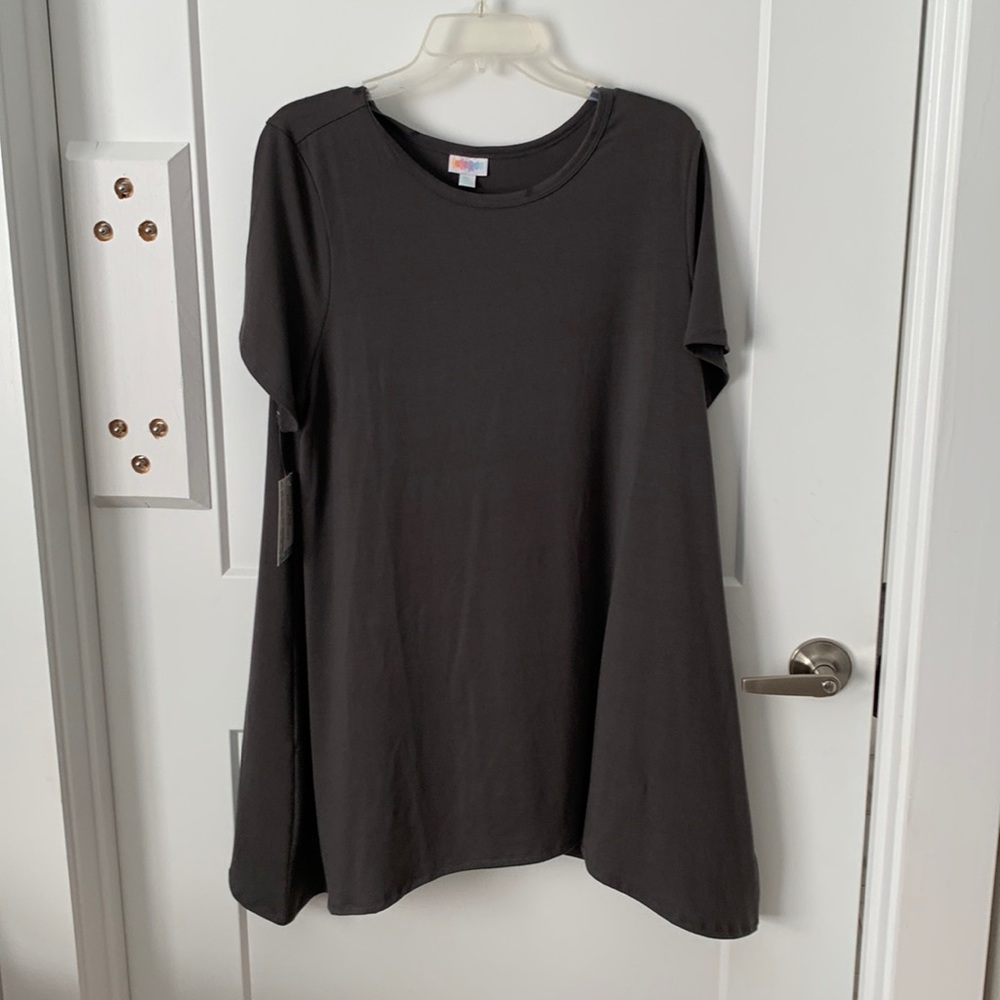 Lularoe Melissa new with tags charcoal gray 2x